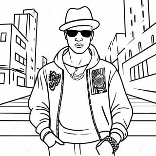 Page A Colorier Urban Street Style Gangsta 31599-28275