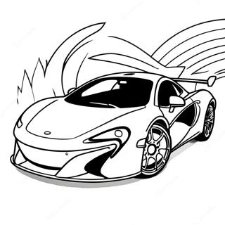 Page A Colorier Voiture De Sport Mclaren 31609-2062