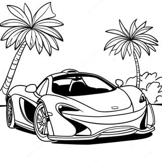 Page A Colorier Voiture De Sport Mclaren 31609-2063