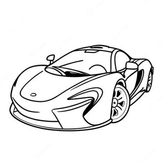 Page A Colorier Voiture De Sport Mclaren 31609-2064