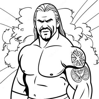 Page A Colorier Wwe 31638-6740