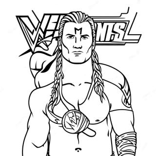 Page A Colorier Wwe 31638-6817