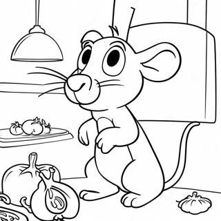 Page A Colorier De Ratatouille 3168-2587