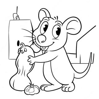 Page A Colorier De Ratatouille 3168-2588