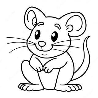 Page A Colorier De Remy Le Rat 3169-2591