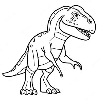 Indoraptor Du Monde Jurassique Royaume Déchu Pages À Colorier