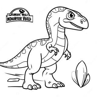 Page A Colorier Indoraptor Jurassic World 31758-16311