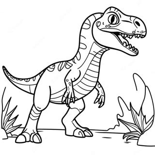 Page A Colorier Indoraptor Jurassic World 31758-16312