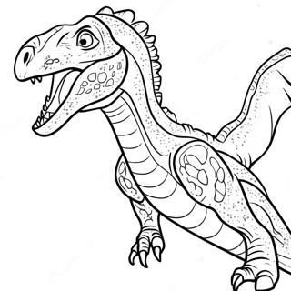 Page A Colorier Indoraptor Rugissant 31759-16313