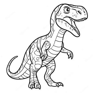 Page A Colorier Indoraptor Rugissant 31759-16316