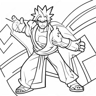 Page A Colorier Denki Kaminari En Action 31789-16340