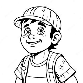 El Chavo Del Ocho Pages À Colorier