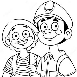 Page A Colorier Chespirito Et El Chavo Amis 31839-16378