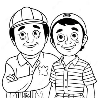 Page A Colorier Chespirito Et El Chavo Amis 31839-16380