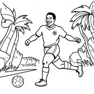 Page A Colorier De Pele 31999-16496