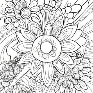 Page A Colorier De Motifs De Gouttes Colorees 32010-16508