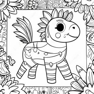 Page A Colorier De Pinata Coloree 32050-16537