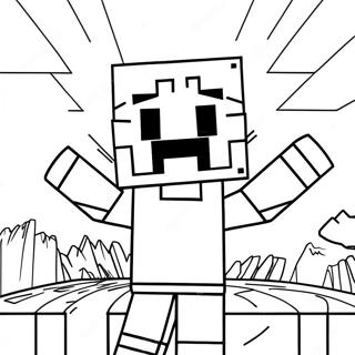 Page A Colorier Alex De Minecraft 32119-16591