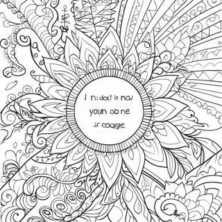 Page A Colorier De Citations Inspirantes Et Motivantes 32150-16620