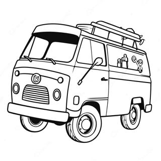 Page A Colorier De La Mystery Machine 32179-16638