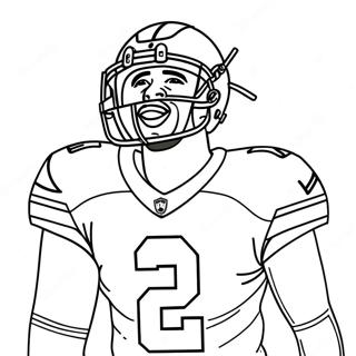 Page A Colorier Jalen Hurts 32269-16711