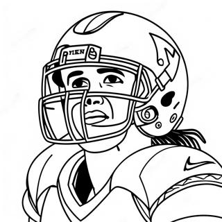 Page A Colorier Jalen Hurts 32269-16712