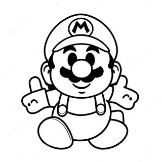 Page A Colorier De Mario Wonder 3228-2634