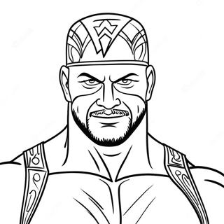 Page A Colorier De La Wwe 3238-2644