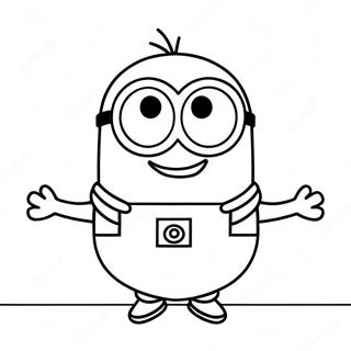 Page A Colorier De Kevin Le Minion Heureux 32390-16809