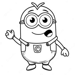 Page A Colorier De Kevin Le Minion Heureux 32390-16811