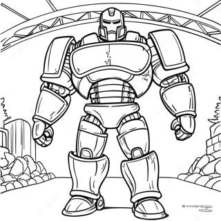 Page A Colorier De Real Steel 32500-16887