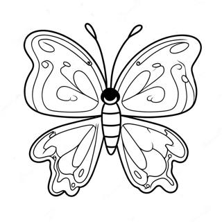 Page A Colorier Papillon Pollinisateur Colore 32542-16914