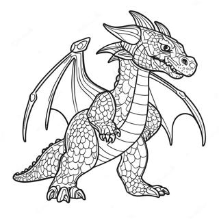 Page A Colorier Dragon De Lender 3258-2658