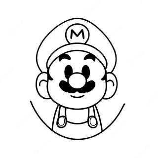 Page A Colorier Du Visage De Mario 32721-17056