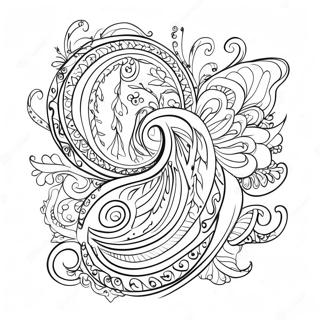 Page A Colorier De Pratique De Calligraphie 32751-17080