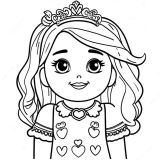 Page A Colorier De La Fille Royale De Roblox 32781-17103