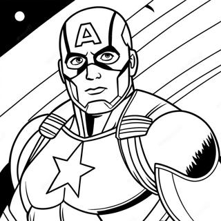 Page A Colorier Captain America Guerre Civile 32851-17159