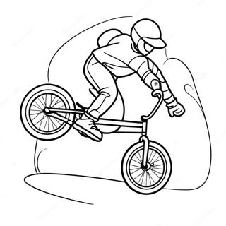 Page A Colorier Du Pilote De Bmx Cool 32932-17228