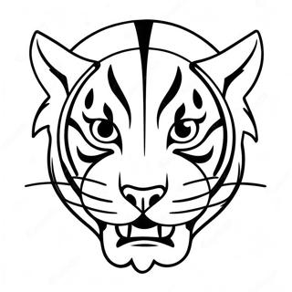 Page A Colorier Logo De Lequipe Bengals 3299-2682