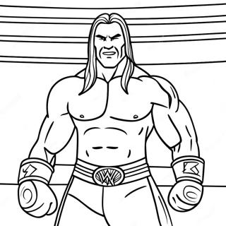 Page A Colorier Match De Championnat Wwe 33022-17295