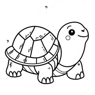 Page A Colorier De Mignonne Petite Tortue 33062-17328