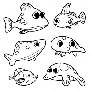 Page A Colorier Des Creatures Mignonnes De Subnautica 33152-17397