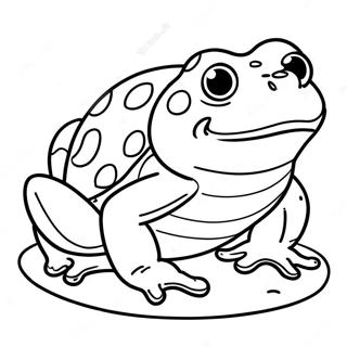 Page A Colorier De Crapaud 331-266