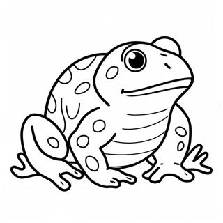 Page A Colorier De Crapaud 331-267