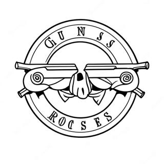 Page A Colorier Du Logo Guns And Roses 33341-17548