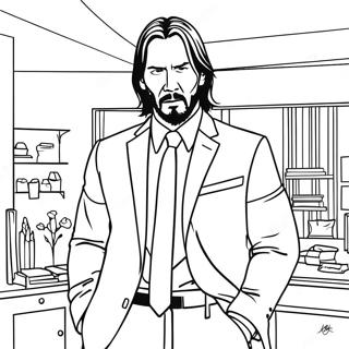 Page A Colorier John Wick 33401-17594