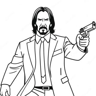 Page A Colorier John Wick En Action 33402-17597