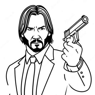 Page A Colorier John Wick En Action 33402-17598