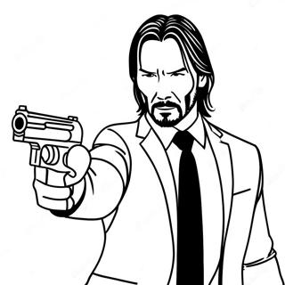 Page A Colorier John Wick En Action 33402-17600