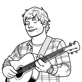 Page A Colorier Ed Sheeran 33421-17610